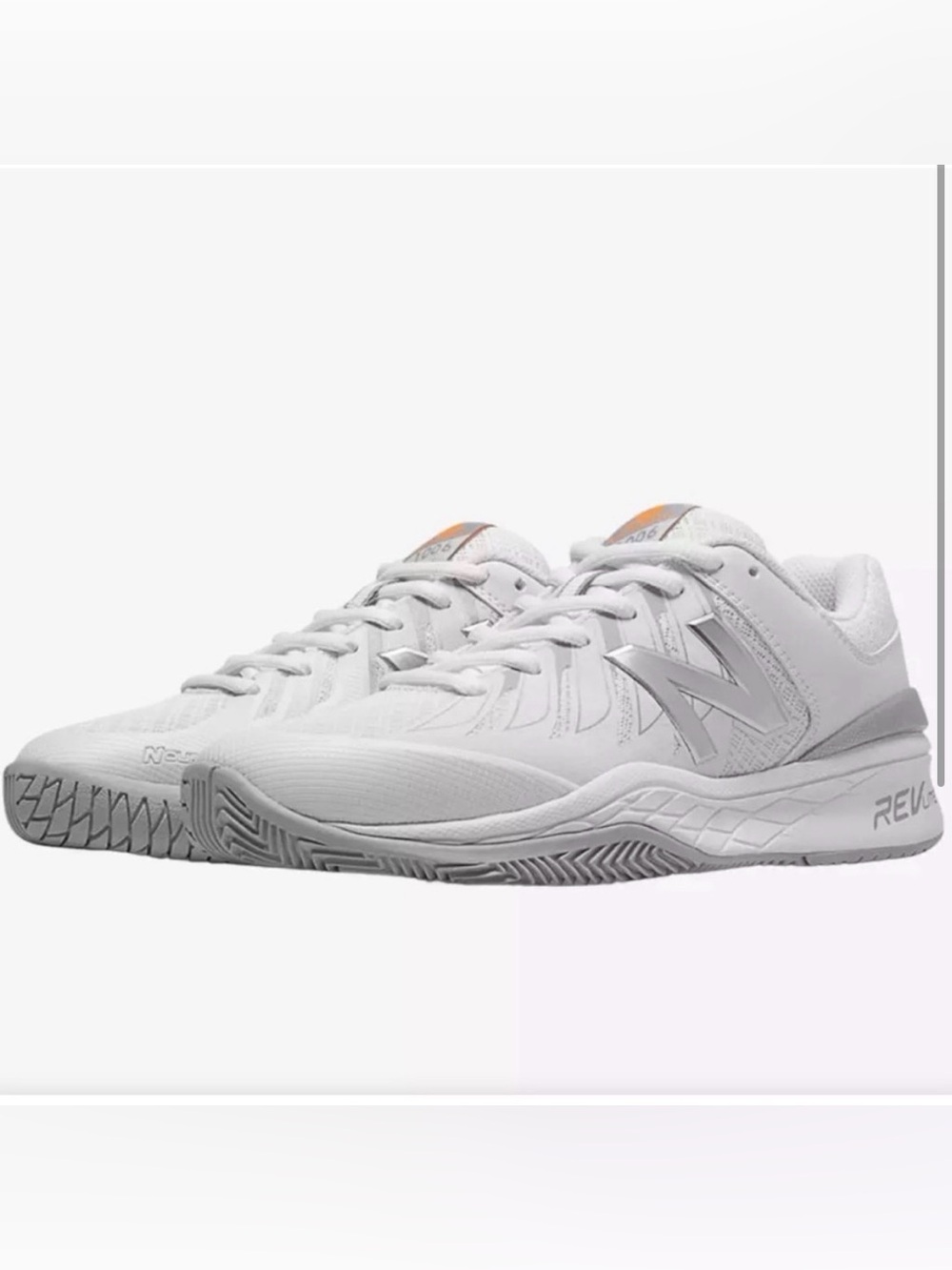 NEW BALANCE New Balance 1006
Women's Tennis Shoe - White/Silver 8.5